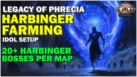 Path Of Exile 3.25 - Harbinger Boss Fracture Orb Farming! How To Get 20+ Harbinger Bosses In A Map!