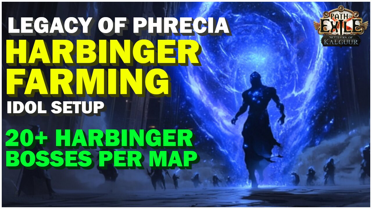 Path Of Exile 3.25 - Harbinger Boss Fracture Orb Farming! How To Get 20+ Harbinger Bosses In A Map!