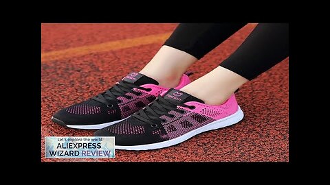 2024 Breathable Women Running Shoes Lightweight Non-slip Female Sports Shoes Outdoor Soft Review