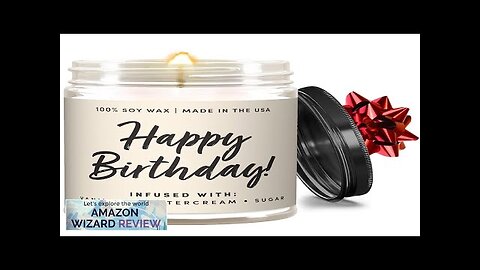 Birthday Gifts for Women Happy Birthday Candles for Women Best Friend Gifts Review