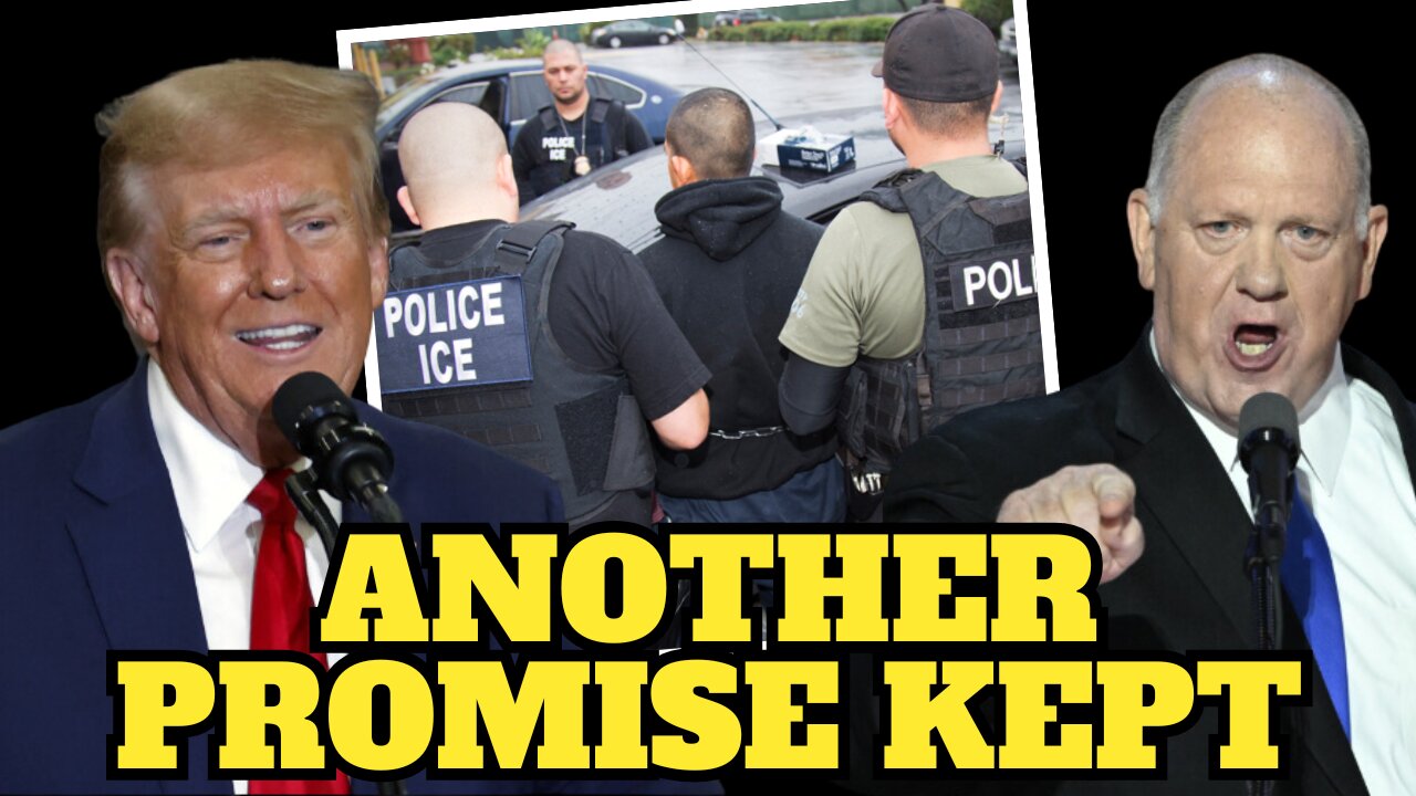 Border Czar Tom Homan Says ICE Deportation Operations have Started 'AS OF TODAY'