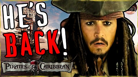 Johnny Depp is BACK as Captain Jack Sparrow for NEW Pirates Movie!