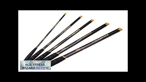 BAKAWA Ultralight Carbon Fishing Rods 1.8M-7.2M Portable Telescopic Travel Mini Stream Review