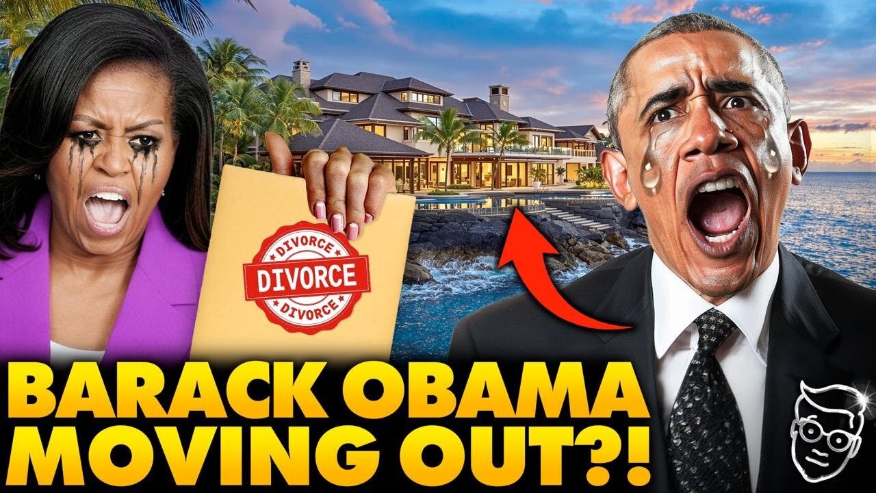 DIVORCE?! Barack And Michelle Obama's Sharing New $18M 'Hideout' With Close Friends | 'MOVING OUT?'