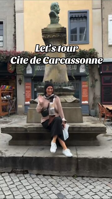 Let’s tour Cite de Carcassonne, France