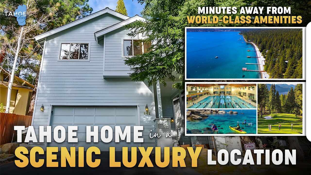 Enjoy AWESOME AMENITIES in this Lake Tahoe Home in Incline Village Nevada