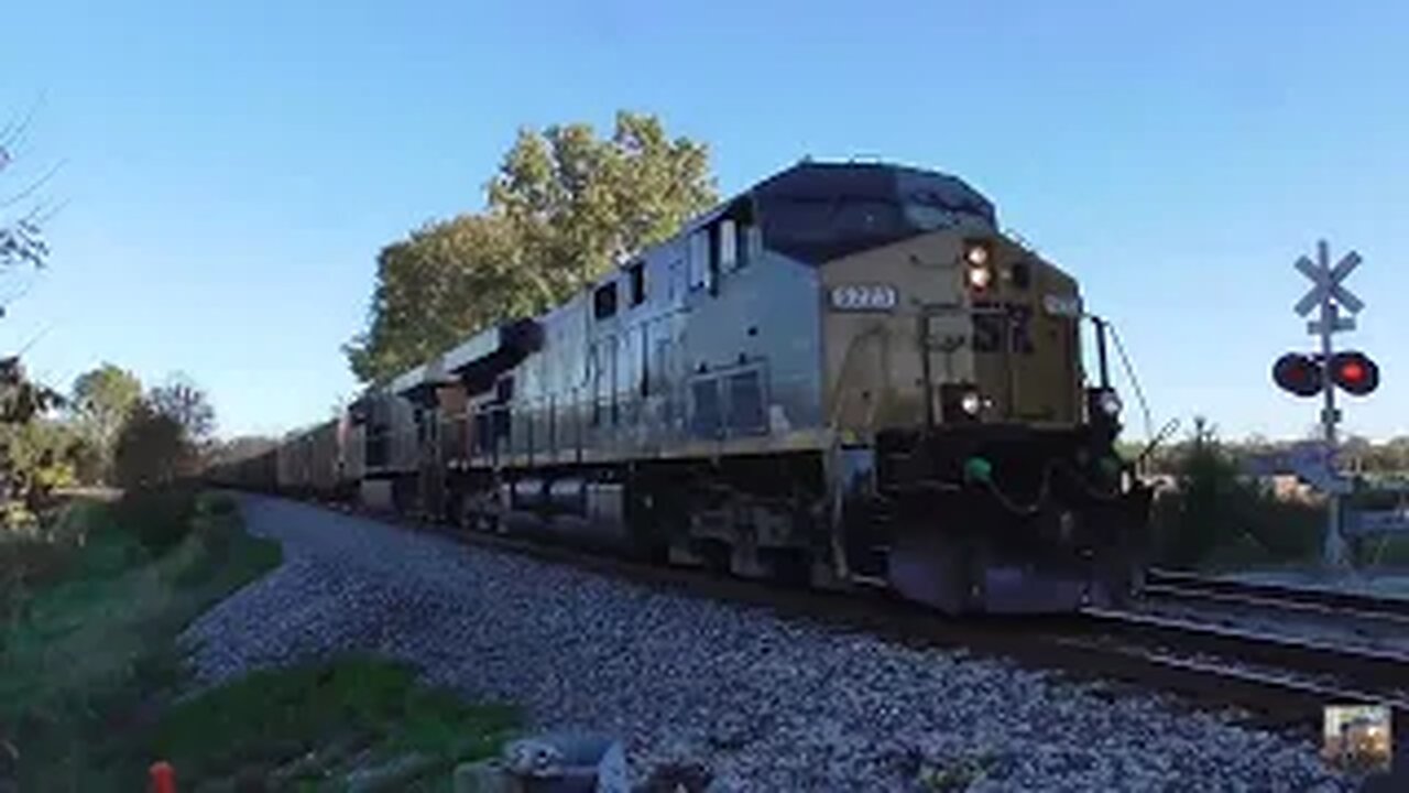 CSX Trains from Westfield Rd. Creston, Ohio September 21, 2024 Part 5