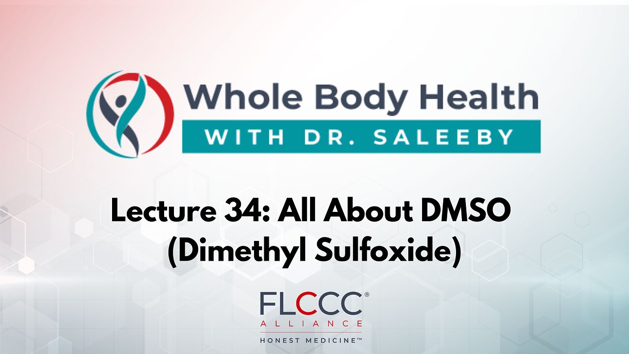 All About DMSO (Dimethyl Sulfoxide) - WBH with Dr. Saleeby Ep. 34