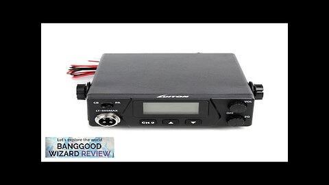 LT-505MAX Shortwave CB Boat Radio for Marine Use with 10km Range 27MHz-39MHz Review