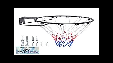 VEVOR Basketball Rim Wall Door Mounted Basketball Hoop Heavy Duty Q235 Basketball Review