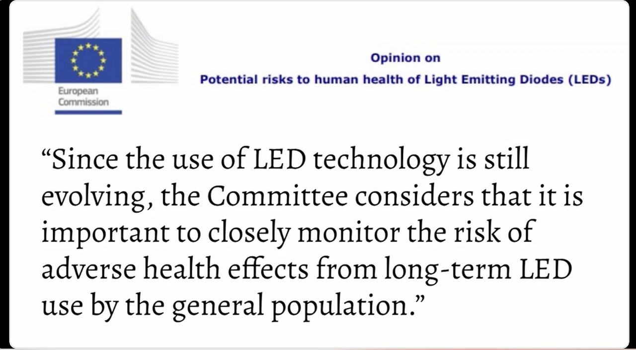 Are LEDs Destroying Your Health?