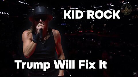 Kid Rock - We The People - Trump will fix it.