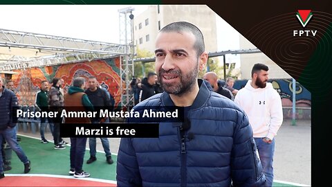 Prisoner Ammar Mustafa Ahmed Marzi is free