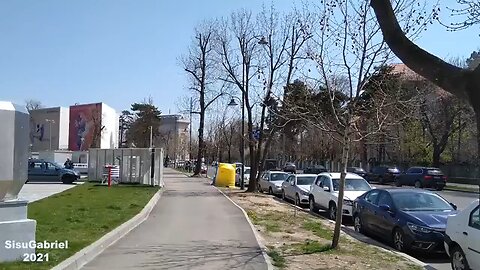 Live from splendid Harastrau Park Bucharest (walking tour)