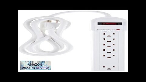 Amazon Basics Rectangular 6-Outlet Surge Protector Power Strip 6-Foot Long Cord 790 Review