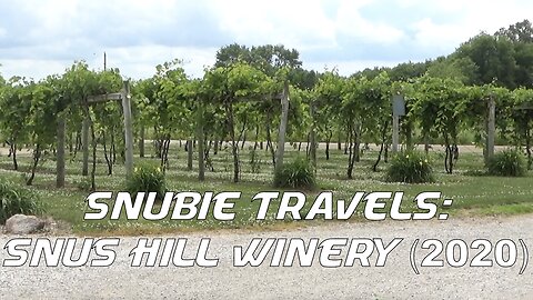 Snubie Travels: Snus Hill Winery / Iowa (2020)