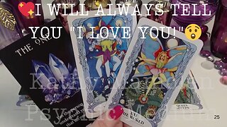 💖I WILL ALWAYS TELL YOU "I LOVE YOU!"😲AN AMAZING START💫🪄 COLLECTIVE LOVE TAROT READING💓✨