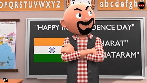 SCHOOL WALA 15TH AUGUST | Funny Comedy Video | Cartoon Comedy | The Animo Fun