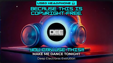 Use Headphone 🎧 | EDM | Make Me Dance Tonight | High-Energy EDM Party Music | Copyright-Free Music