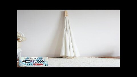 All 4 Kids Lily White Cotton Canvas Kids Hexagonal Teepee Tent Review