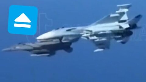 ⏏️#WorldWar 3 - 🔥✈️ #Russian Su-27 jet Intercepts #NATO F-15 Approaching #Tu-22M3 #Russia #WAR ⏏️