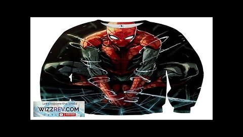 The Fierce Spider-Man 3D Design Full Print Sweatshirt Review