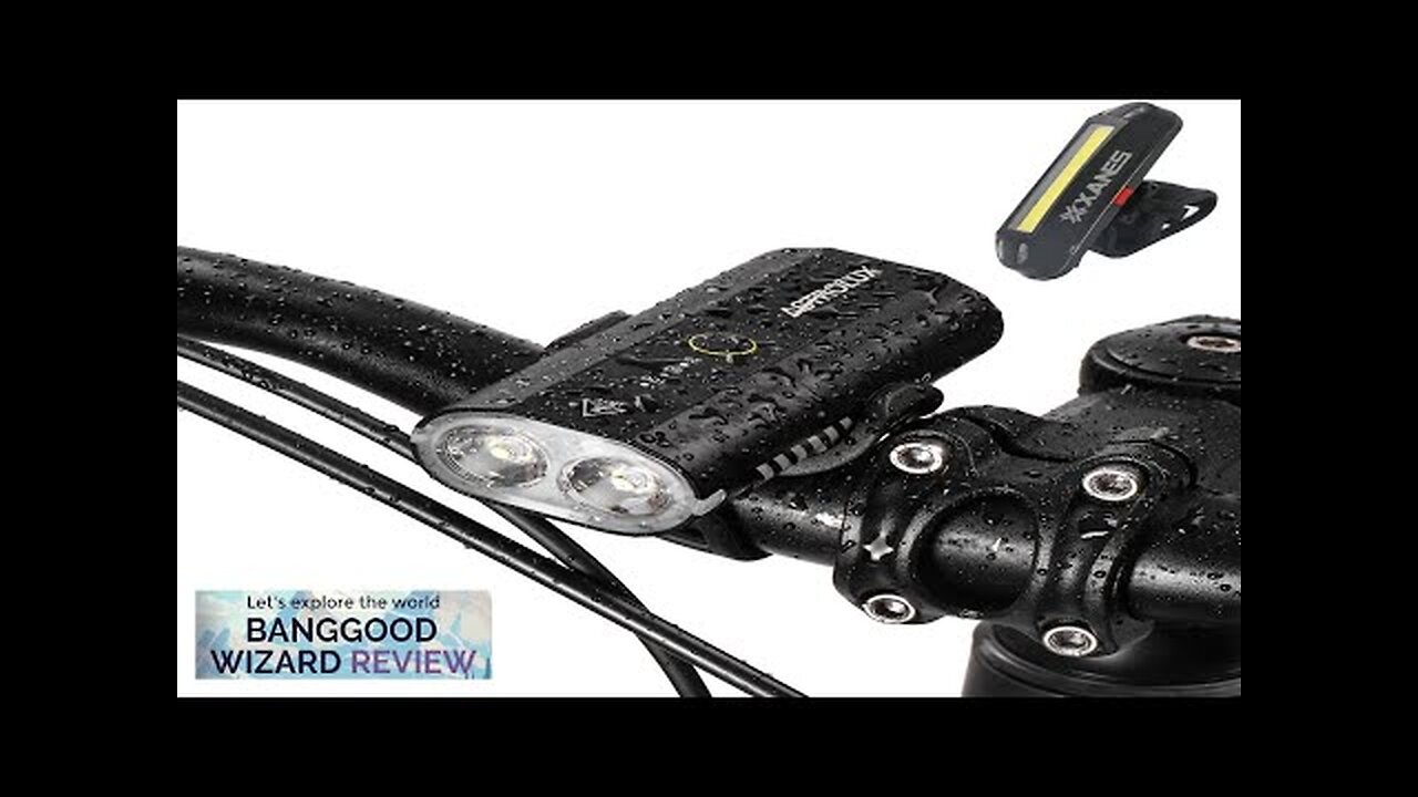 Astrolux® BC2 Double 800LM LED Bright Bike Light 2600mAh Battery IP64 Waterproof Review