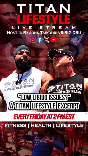 “Low Libido?” A #TitanLifestyle #Podcast Excerpt!