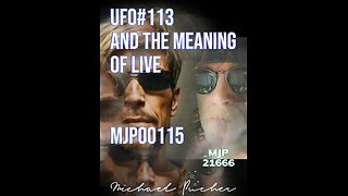 UFO#113 and the meaning of life. #mjp21666