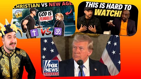 Trump Answers Questions / New Age VS Christian / BLM Beta Male Jesse Lee Peterson