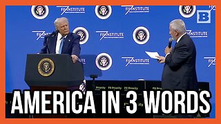 President Trump Describes America in Just 3 Words