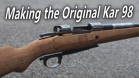 Fitting the Stock on the Original Kar 98 (Part 2)