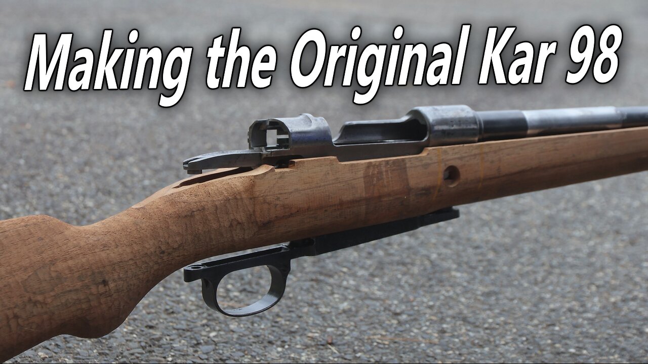 Fitting the Stock on the Original Kar 98 (Part 2)