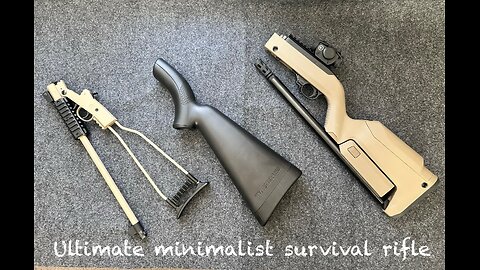 The ultimate minimalistic survival 22LR rifle part 1