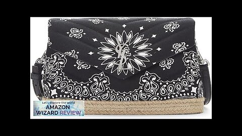 YVES SAINT LAURENT Pre-Loved Black Bandana Canvas female Loulou Toy BlackThe Loulou Review