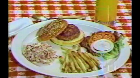 Easy Homemade Hamburgers & Fries | Patently Easy Cooking with Greg Patent (1985)