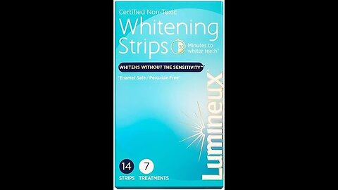 Lumineux Teeth Whitening Strips Review