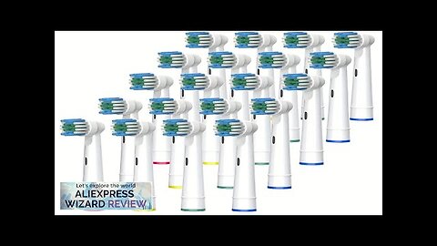 4/12/16/20 Pcs Replacement Toothbrush Heads Compatible with Oral-B Braun Professional Review