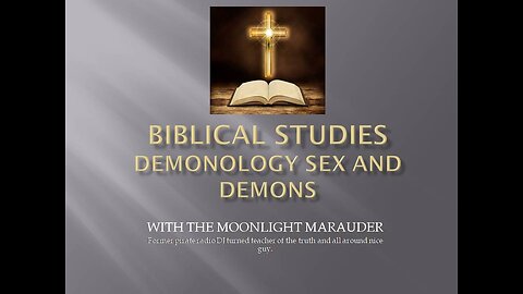 Demonology Sex and Demons