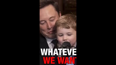 Elon Musk visits the Whitehouse with Baby Elon! | #shorts #usa