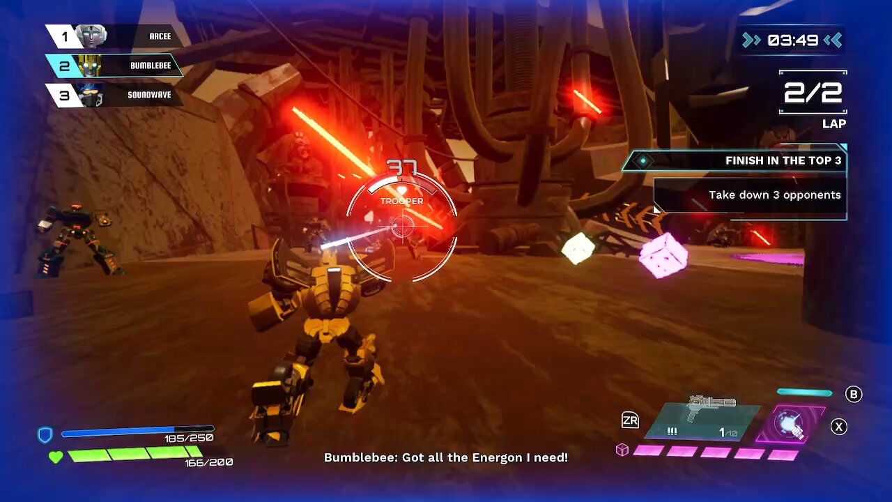 Transformers galactic trials gameplay