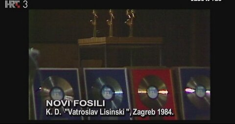 Novi Fosili - V. Lisinski 1984., snimka koncerta