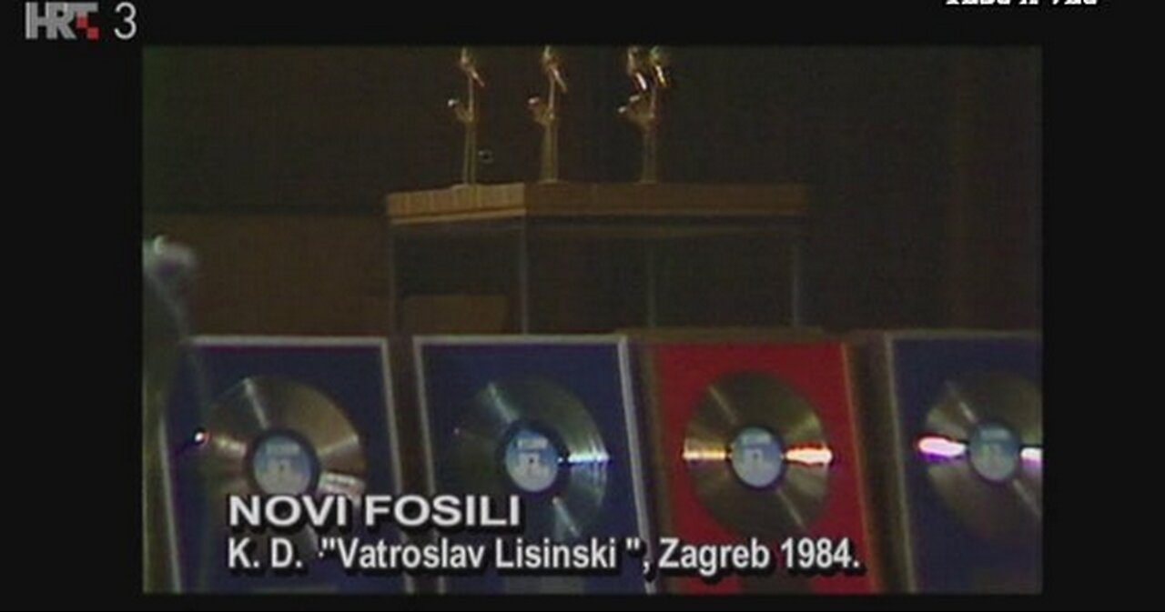 Novi Fosili - V. Lisinski 1984., snimka koncerta