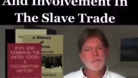 The Jewish involvement in the slave trade.