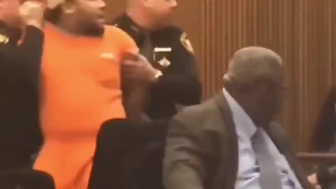 Man screams like a baby when judge knocks off half year from 43.5 year sentence for robbery