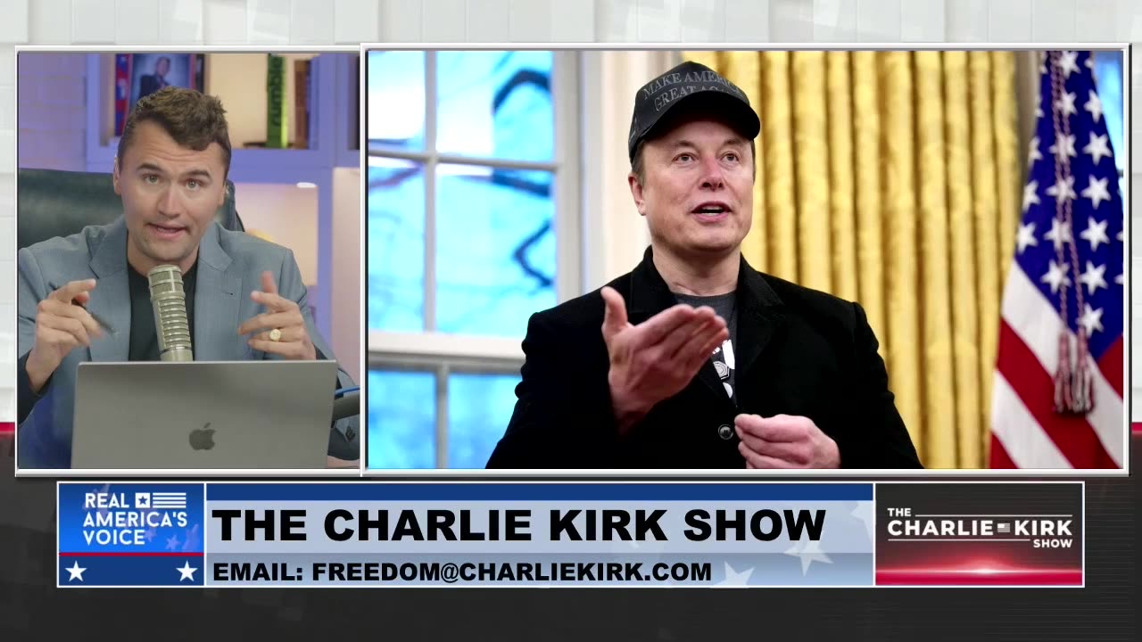 Charlie Kirk Reacts to Elon Musk's Viral Email To Federal Employees: Justify Your Job... Or Else