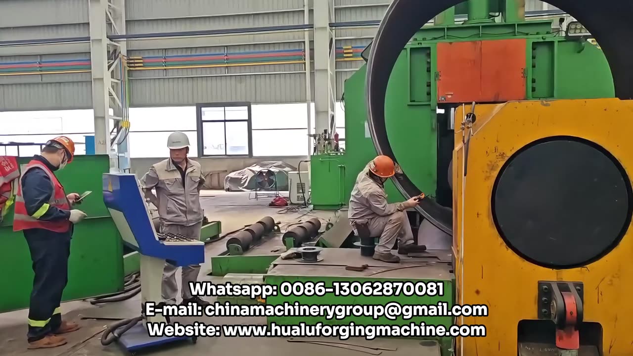 3 roll plate bending machine installation video