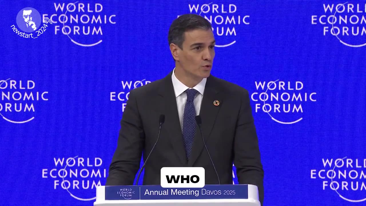 Sánchez's Call for Algorithmic Oversight at WEF 2025