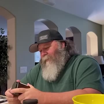 Let's meditate, Dad.