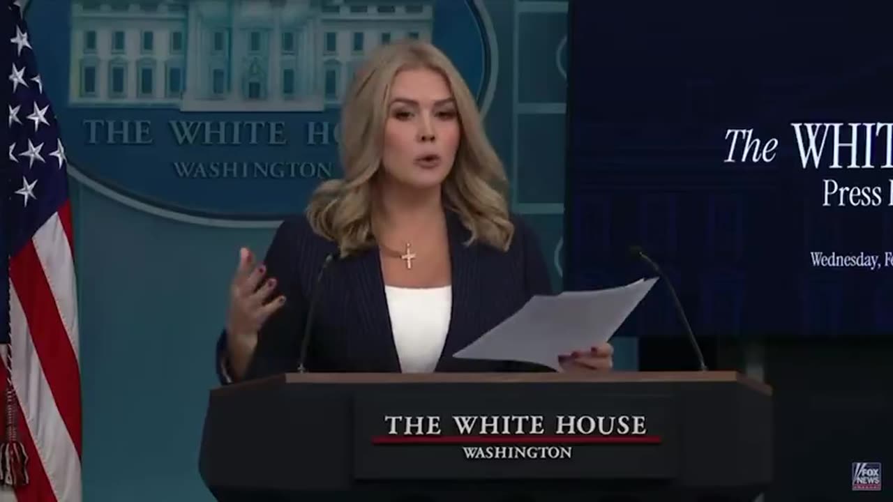 Karoline Leavitt destroys CNN White House Press Reporters complaining about DOGE